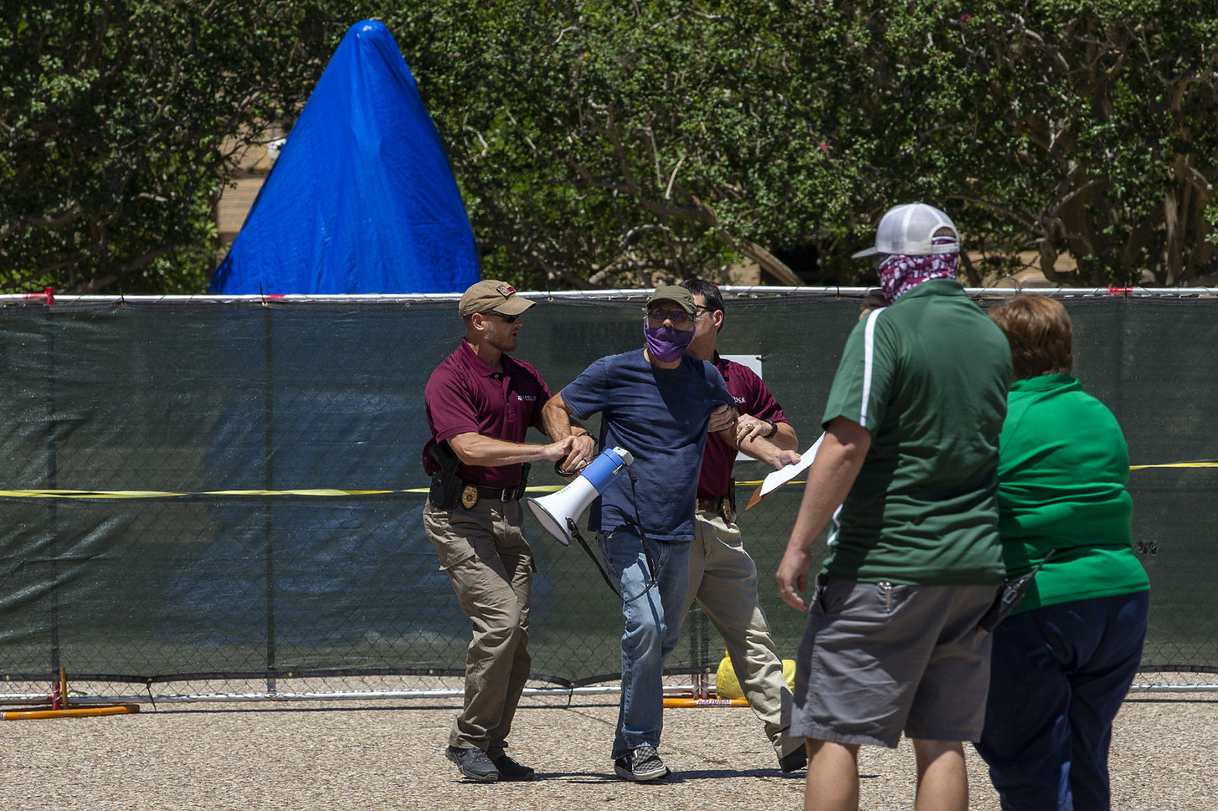 Sul Ross statue demonstrations